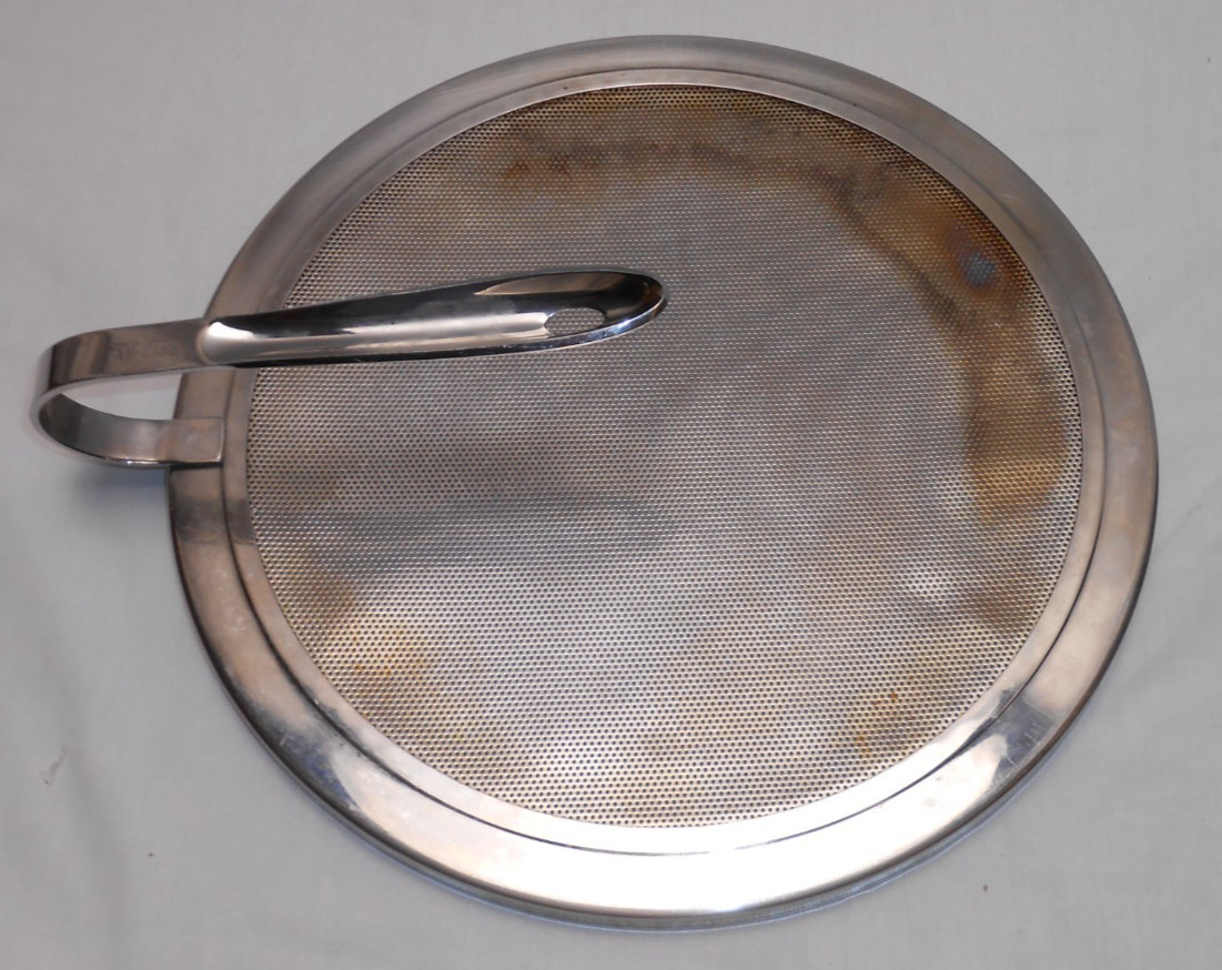 ALL-CLAD 13″ 13 Inch Splatter Guard Grease Platter Screen Stainless Steel