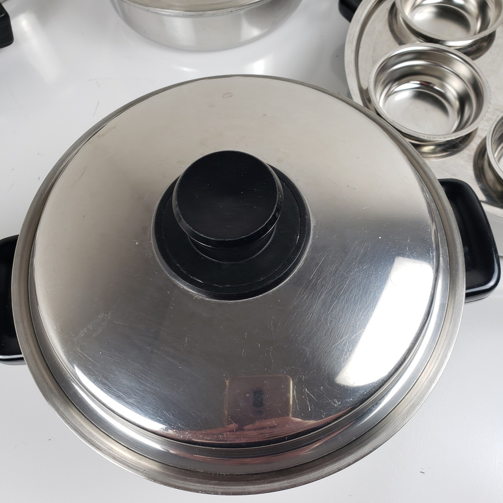 Nobility 13 PC Stainless Steel Cookware Set Pots Pans Egg Poacher Double Boiler