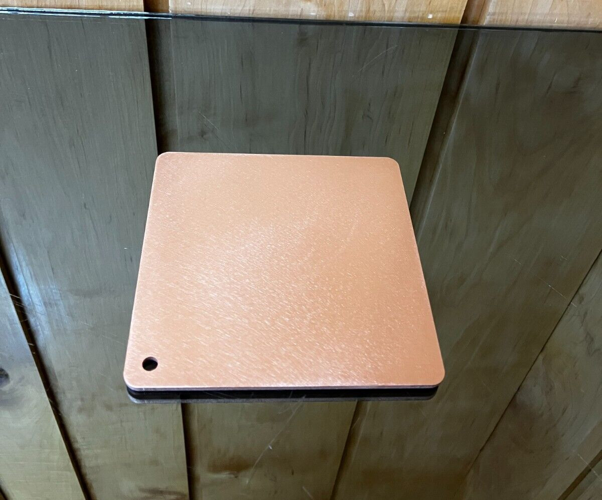 1/8” Thick Pure Copper Heat Diffuser 5” Square Stove Topper Defrost Plate