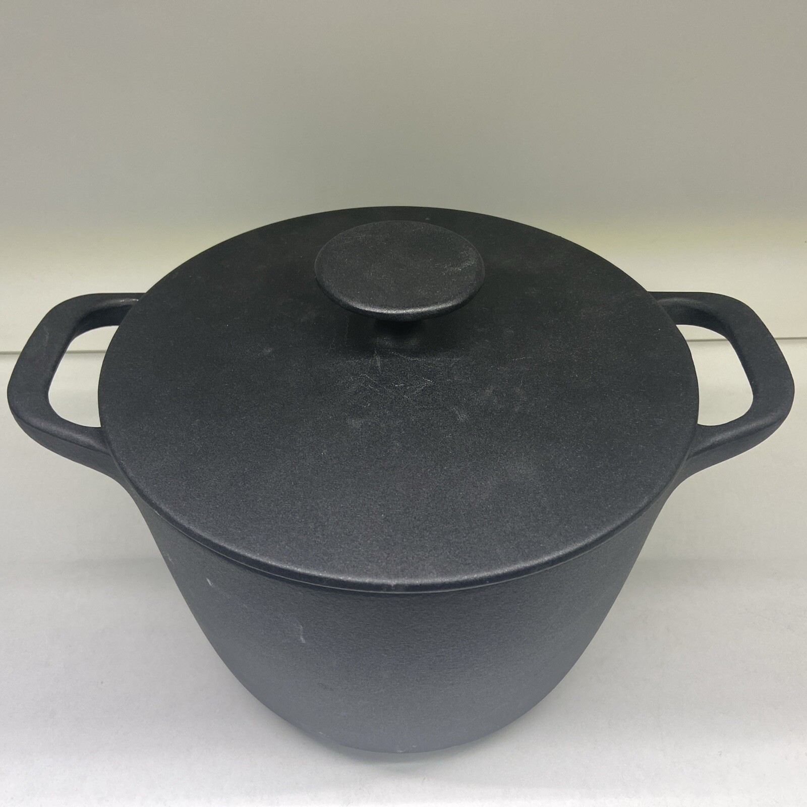 Brand New IKEA VARDAGEN Cast-Iron Matte Black Pot Lid 5 l (5.3 qt) 805.606.67