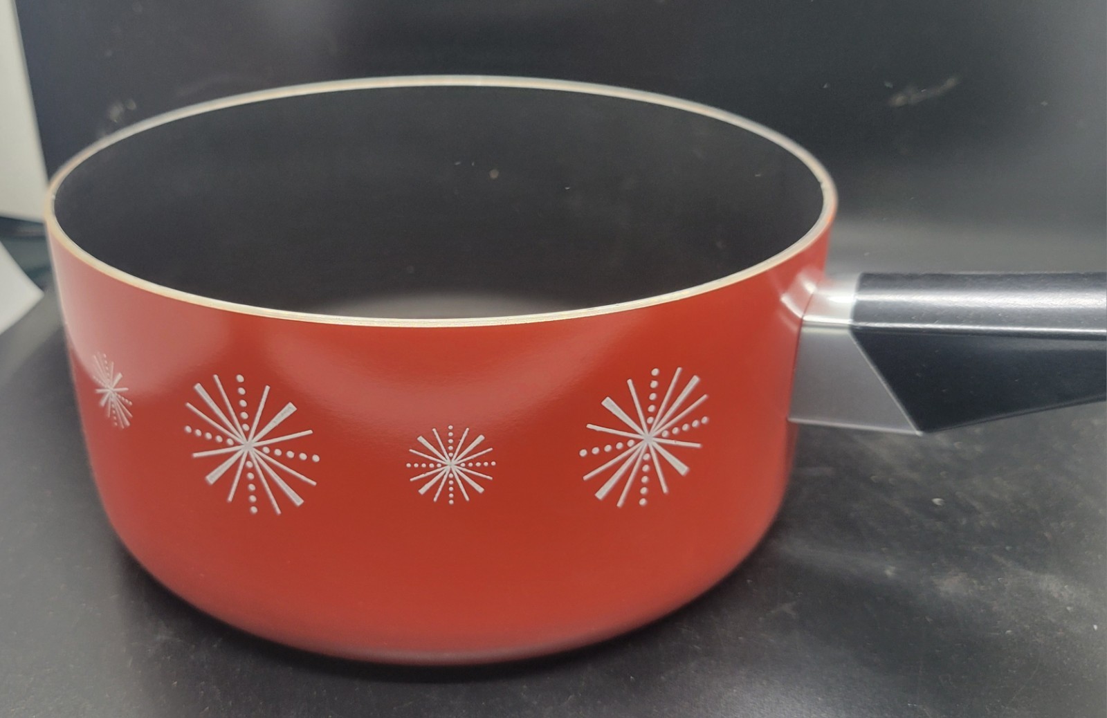 Vtg Atomic Sunburst Starburst Princess Regal Ware 7pc set. NEW IN BOX!