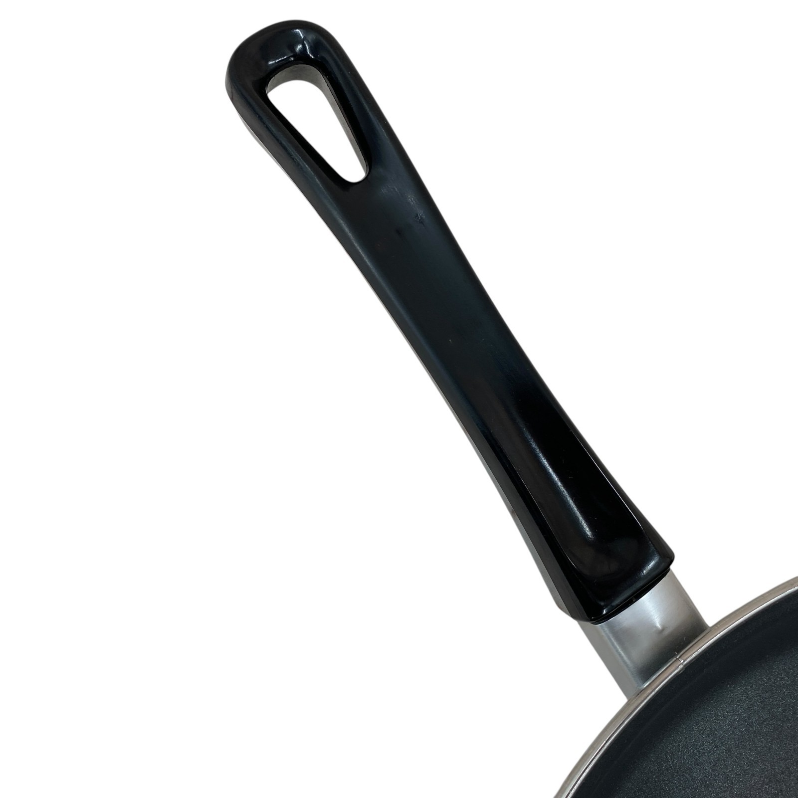 Megaware Nonstick 11.5″ Fry Pan Skillet Black Handle Made in Spain EUC Vintage