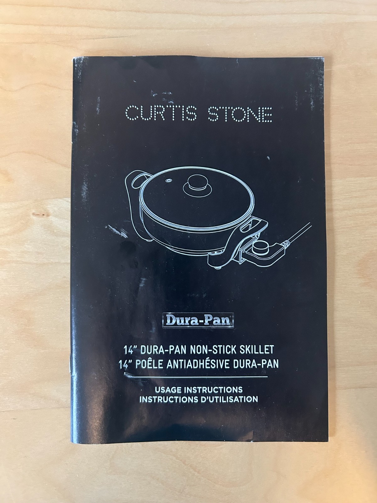 New Curtis Stone 14 in Non-stick Everyday Dura-Pan Electric Skillet Glass Lid
