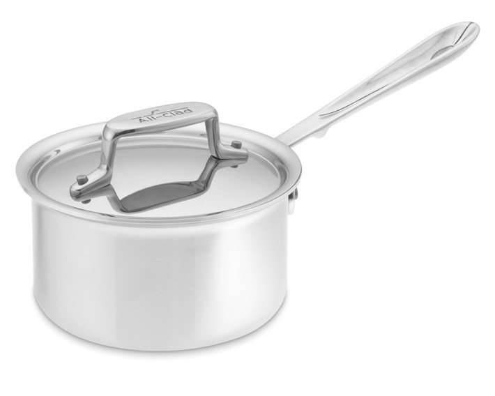 All-Clad BD55201.5 D5 Brushed 18/10 SS 5-Ply Bonded 1.5-qt sauce Pan NO LID
