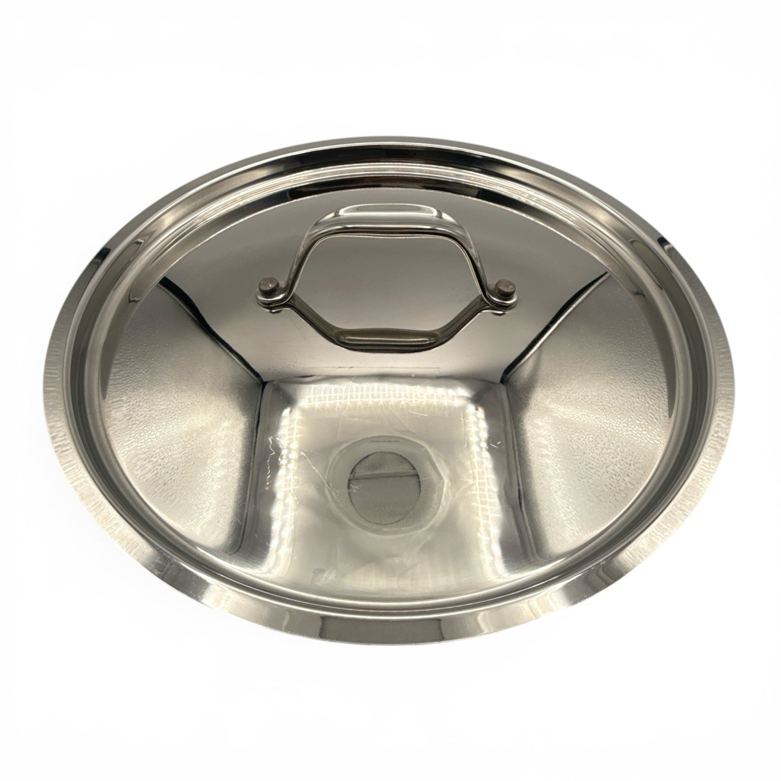 Italic 3Qt Stainless Steel Clad Saucier Pan With Lid