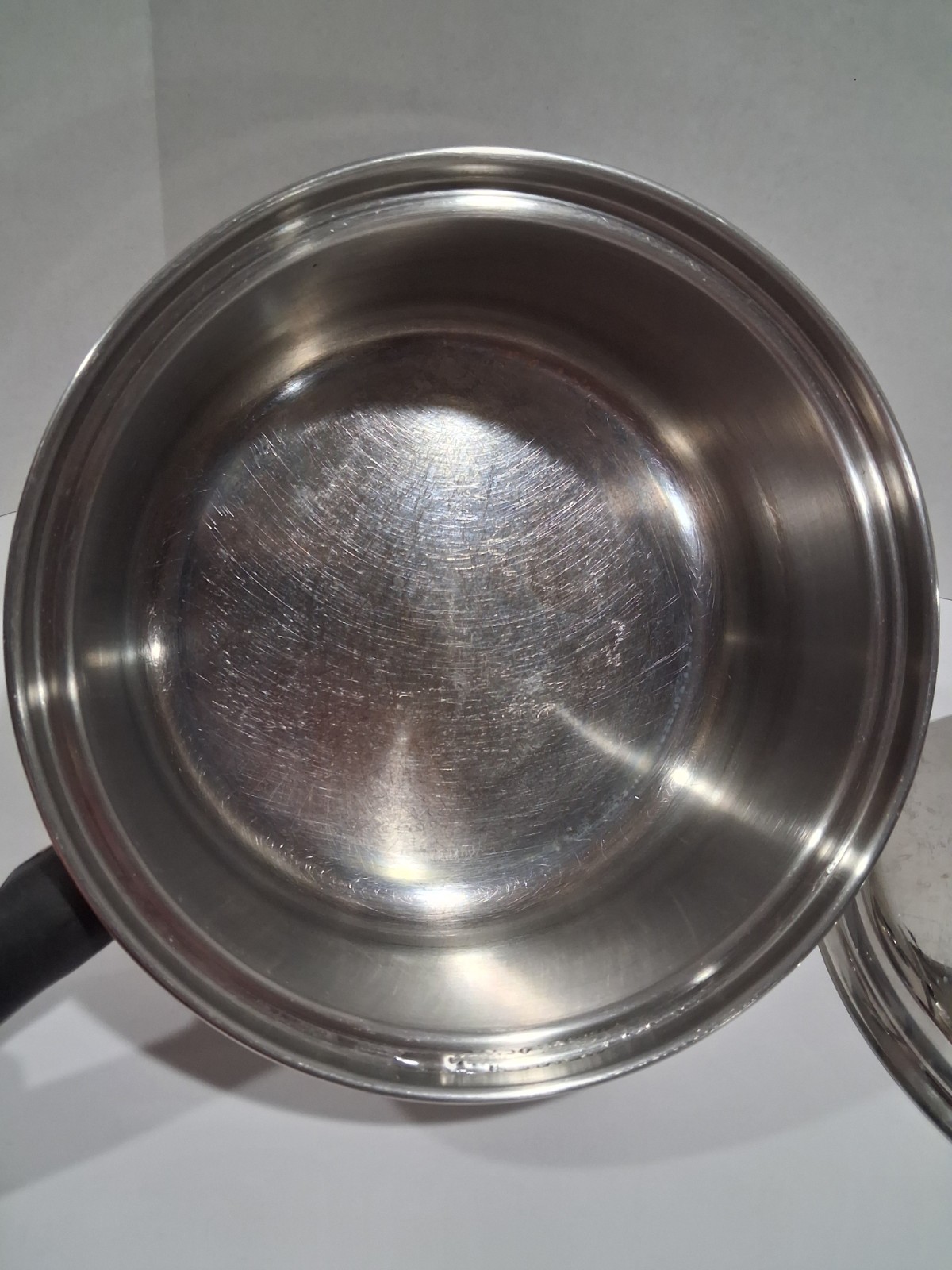 Maxam 2000 Multi Ply Surgical SS Cookware 2.5 Quart Waterless Sauce Pan Lid