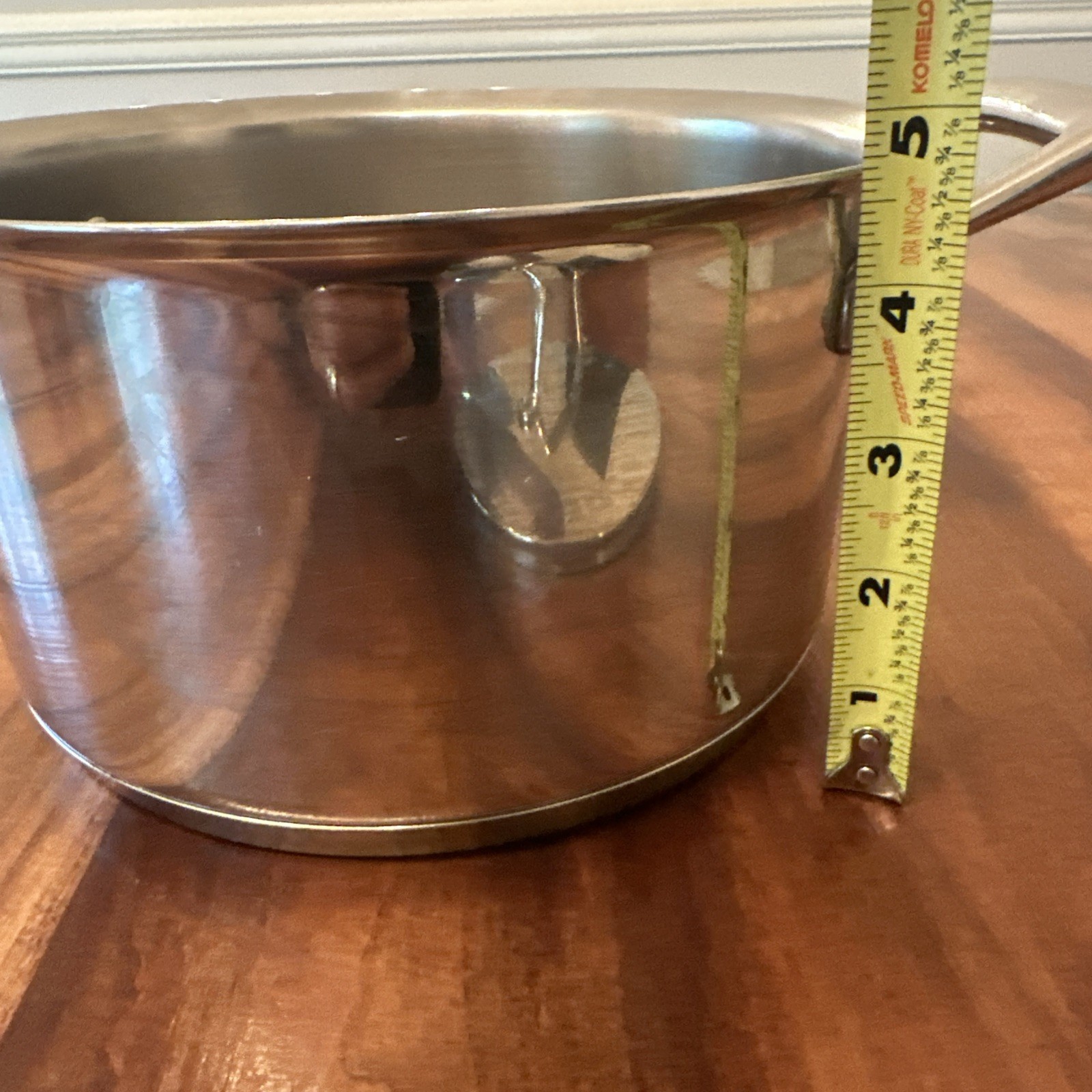 TRAMONTINA 18/10 Stainless Steel STOCK POT w/ Lid 20cm Made In Brazil