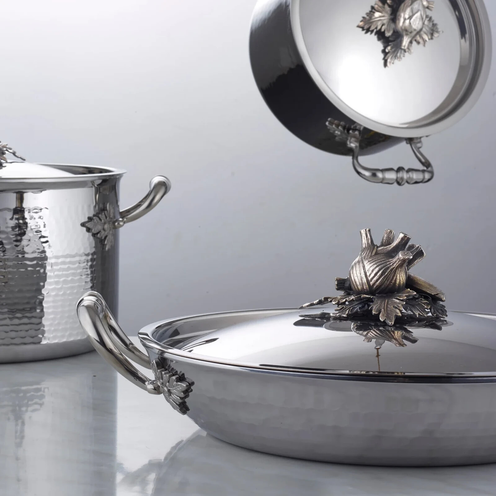 Ruffoni Induction Opus Prima 30 cm Saute Pan with Lid 3.5 L