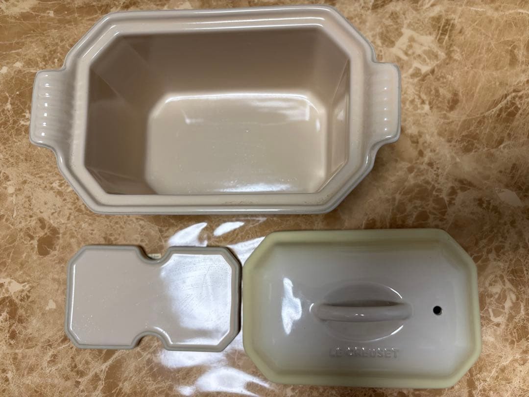 Le Creuset Heritage Terrine 0.8L/20cm, unused, oval ceramic dish