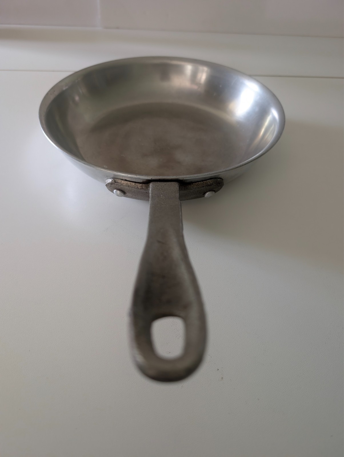 Vintage Dura-Ware Commercial Aluminum Fry Pan Skillet Lot 912 911 Heavy Duty NSF
