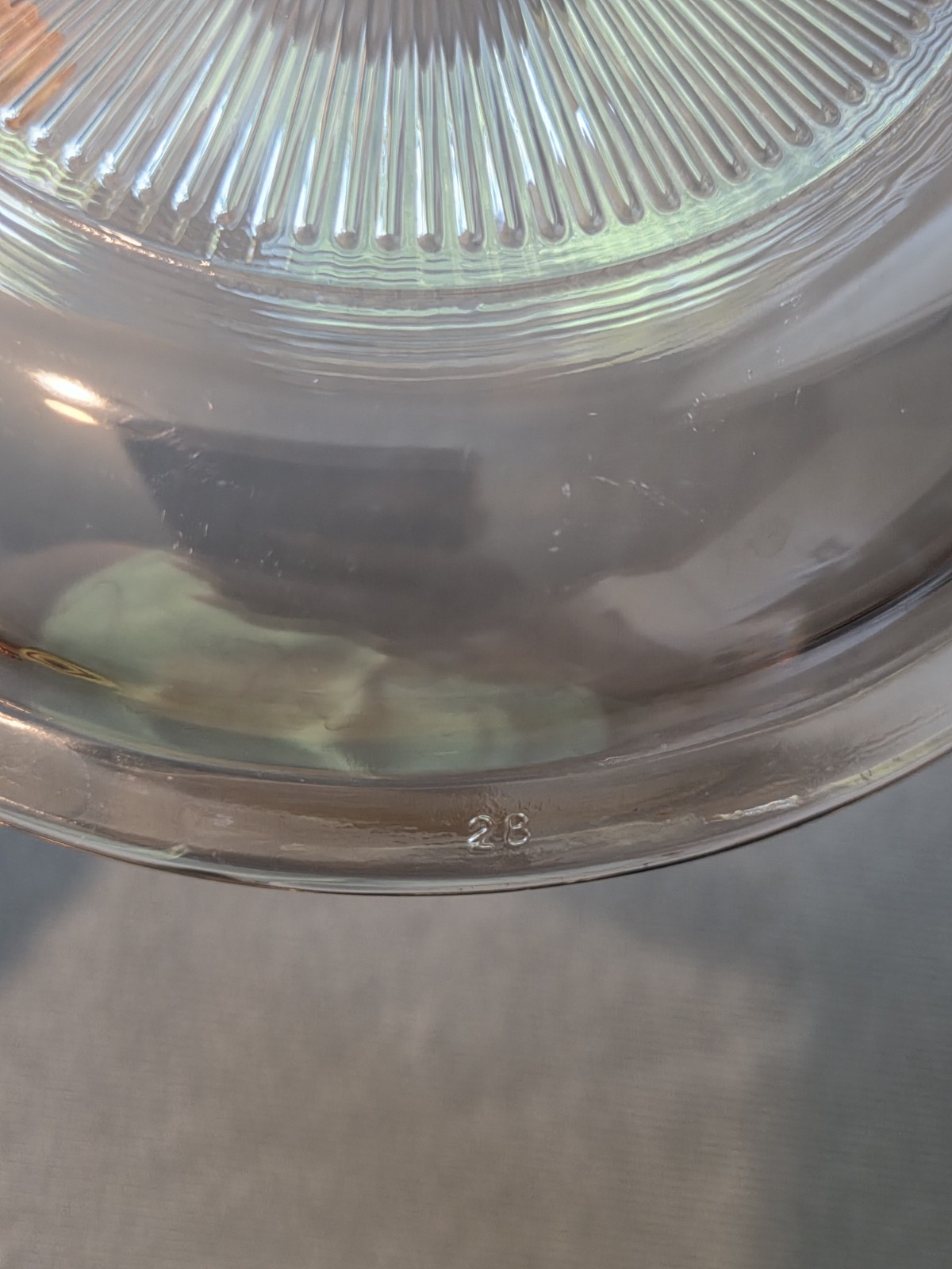 Pyrex Corning Vision Amber Replacement Lid V1C for 1 Quart/1 Liter Saucepan
