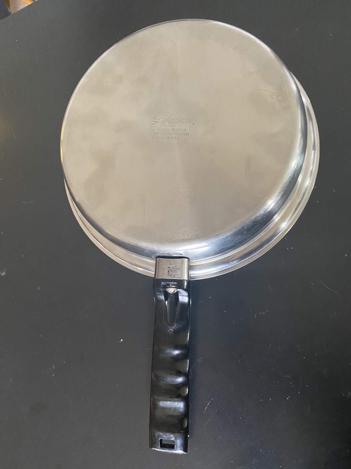 Vintage Lifetime 10” Skillet Fry Pan With Poacher Tray (No Lid/Cups)