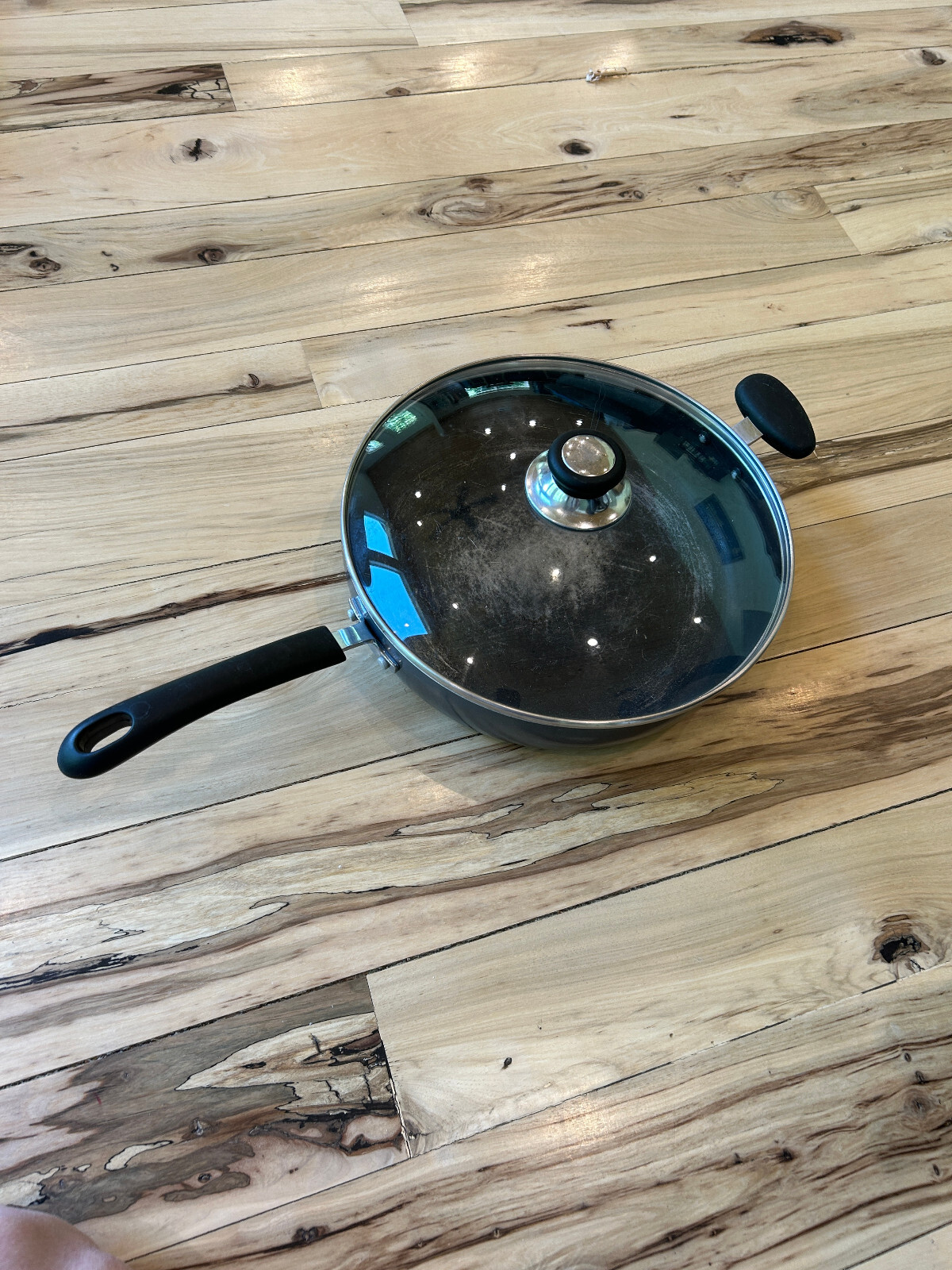 Frying Pan With Glass Lid – 12″ x 3″ – Oven and Dishwasher safe