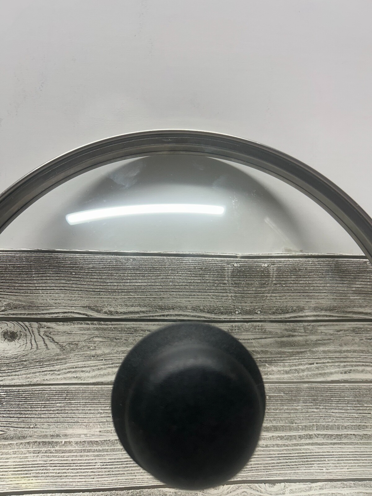 Universal Glass Pot Pan Replacement Lid Only- Inner Rim 8-1/2 inches
