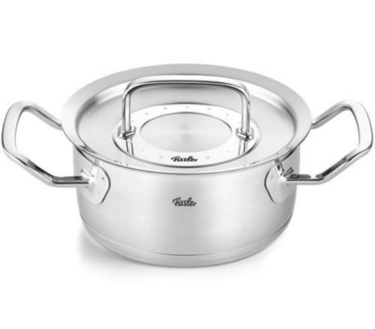 Fissler Pure Collection 2.2 Qt Stainless Steel Stew Pot 16cm – 6.3″ From Germany