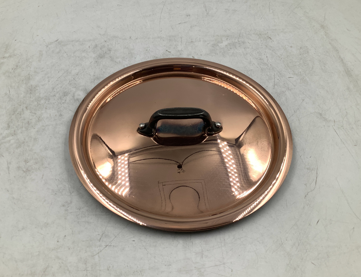 Mauviel M’Heritage 150 S Polished Copper & Stainless Steel Sauce Pan. 1.9 Qt