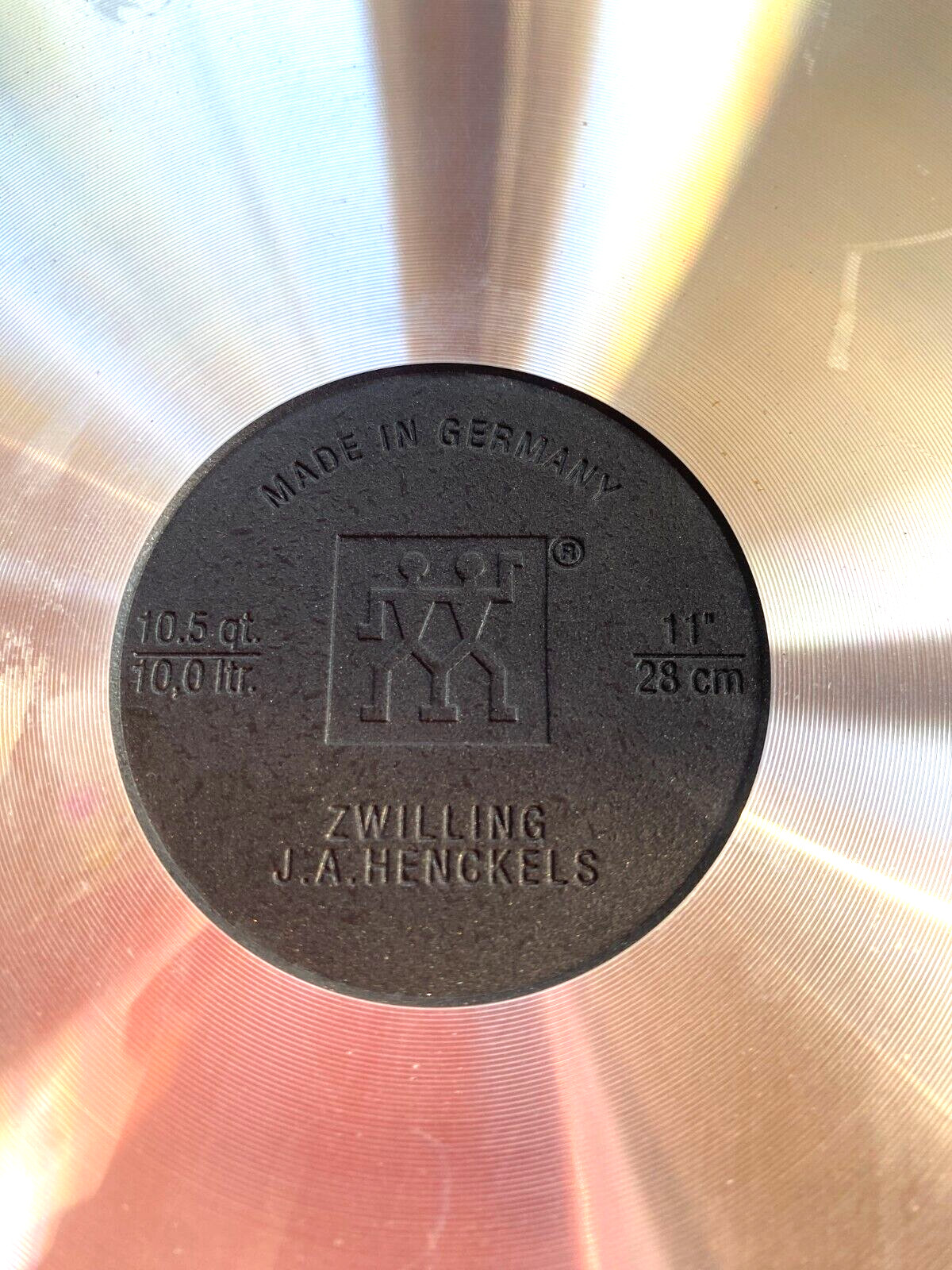 Zwilling J.A. Henckels Hard Anodized Aluminum Non Stick 10.5 Qt Stockpot