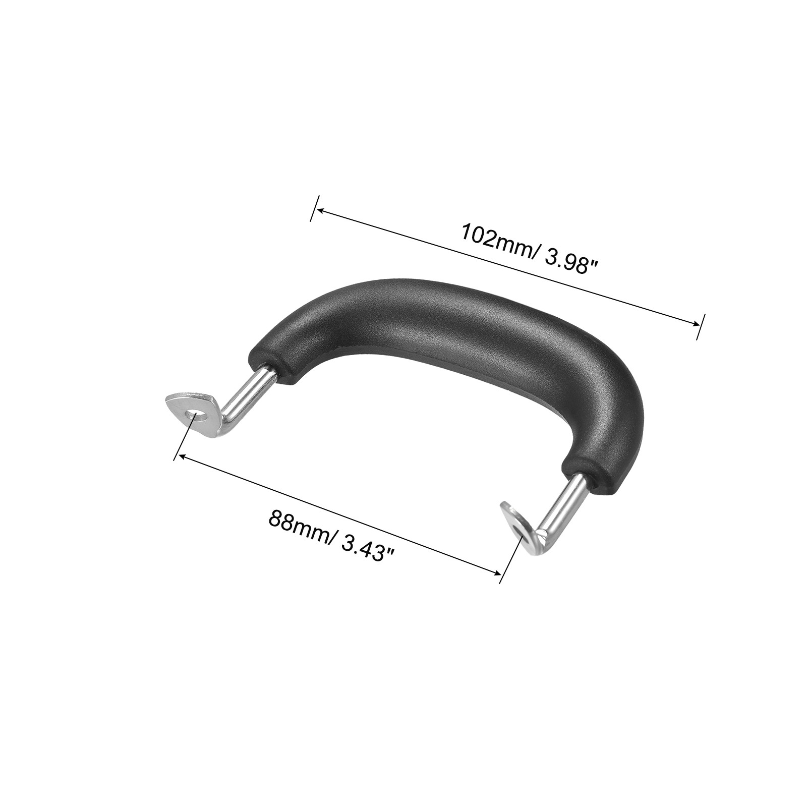 Pot Side Handle Replacement for Stainless Steel Pan Pot Handle 102 x 88mm 2Pcs