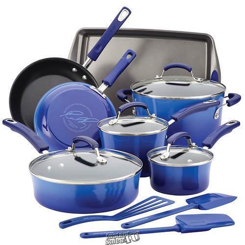Rachael Ray 14-Pc. Cookware Set
