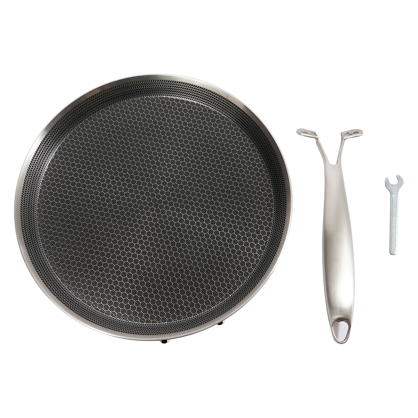 Stainless Steel Crepe Pan, Pancake Pan, Stainless Steel Cooking Pan