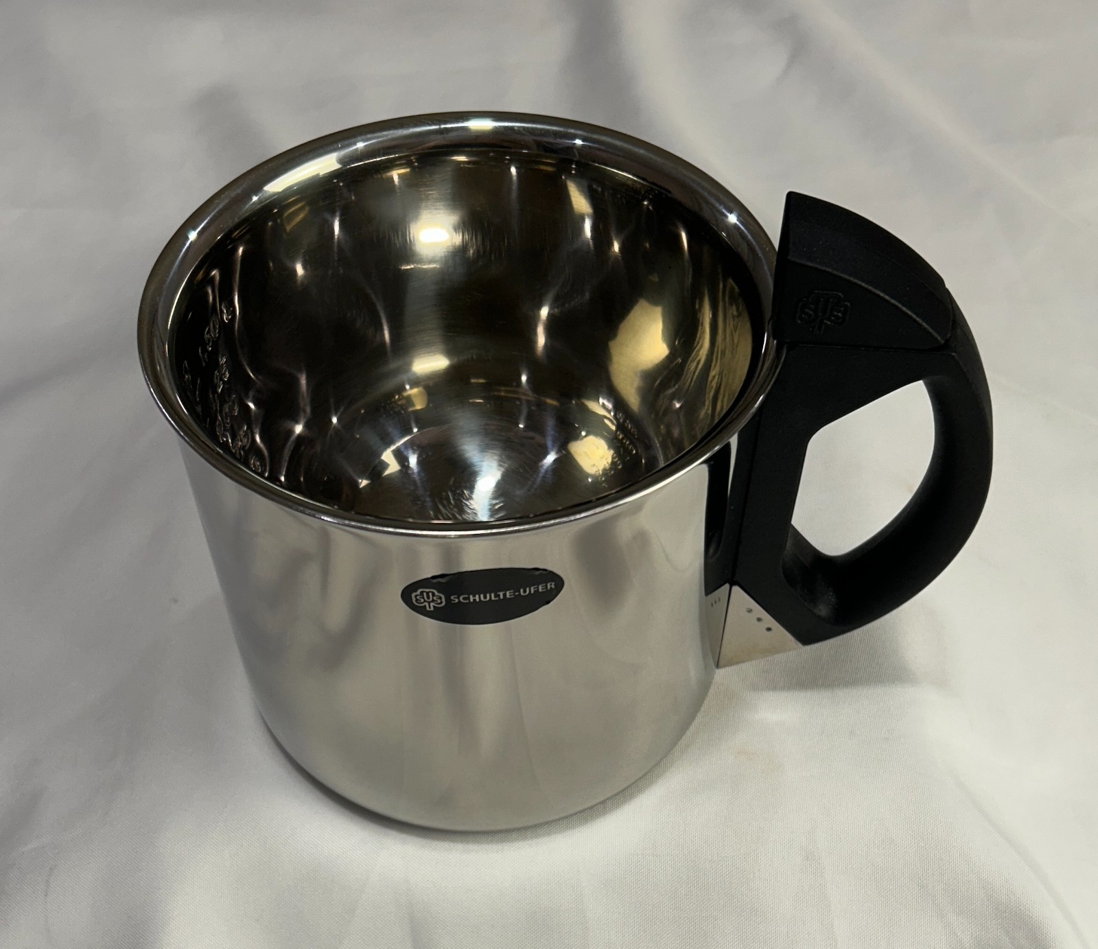 Schulte-Ufer Simmertopf Double Walled Whistling Simmer Milk Pot Stainless *Mint*