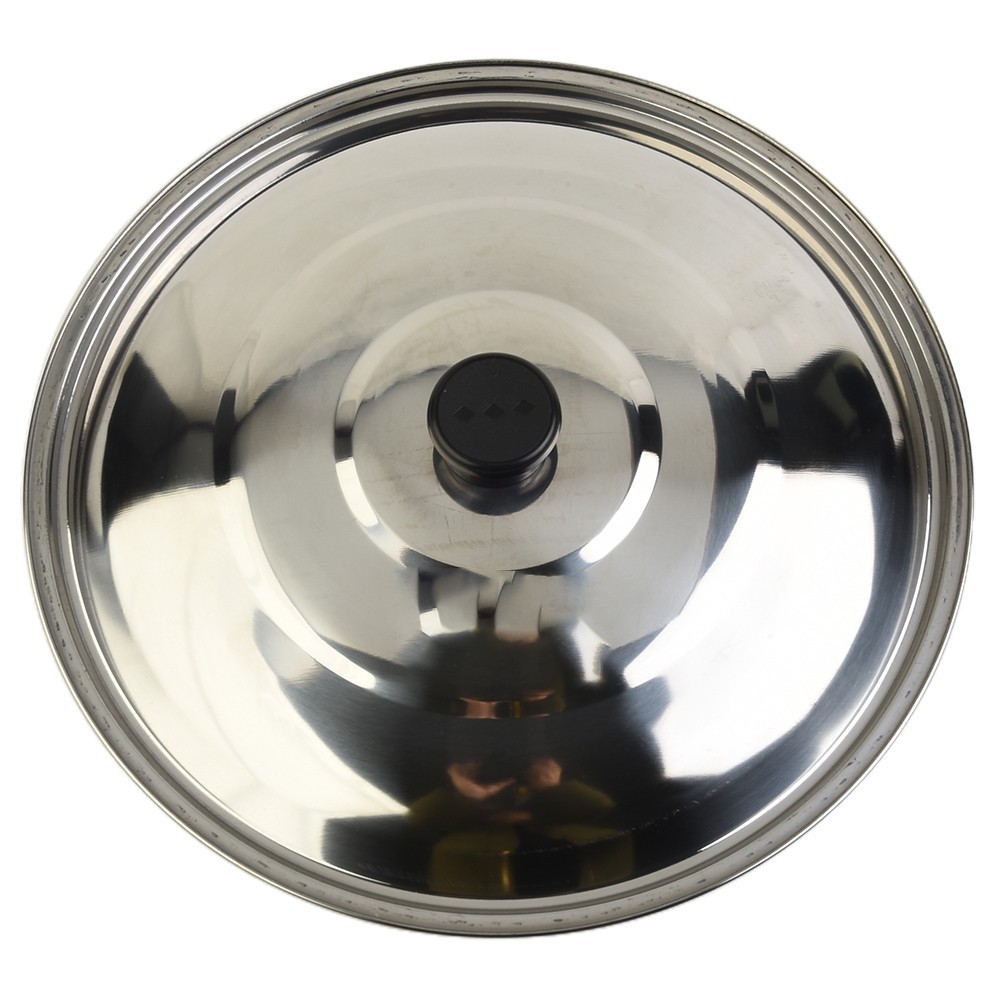 Stainless Steel Lid Round 32/34/36/38/40cm Kitchen Cooking Acceessories
