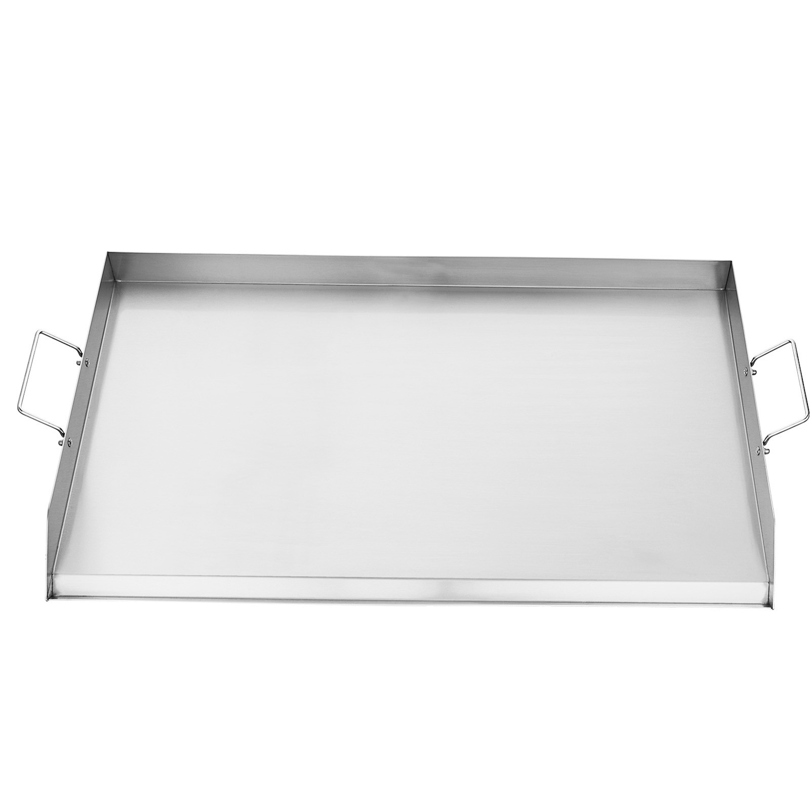 Griddle for Gas Grill, 36″x22″ Stainless Steel Flat Top w/ Grease Trough