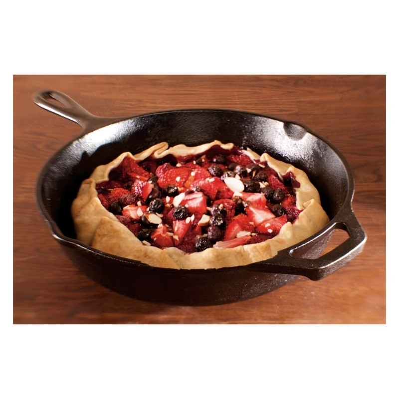 10.25″ Cast Iron Skillet: Preseasoned, Tarnish & Heat-Resistant, Gas & Electric
