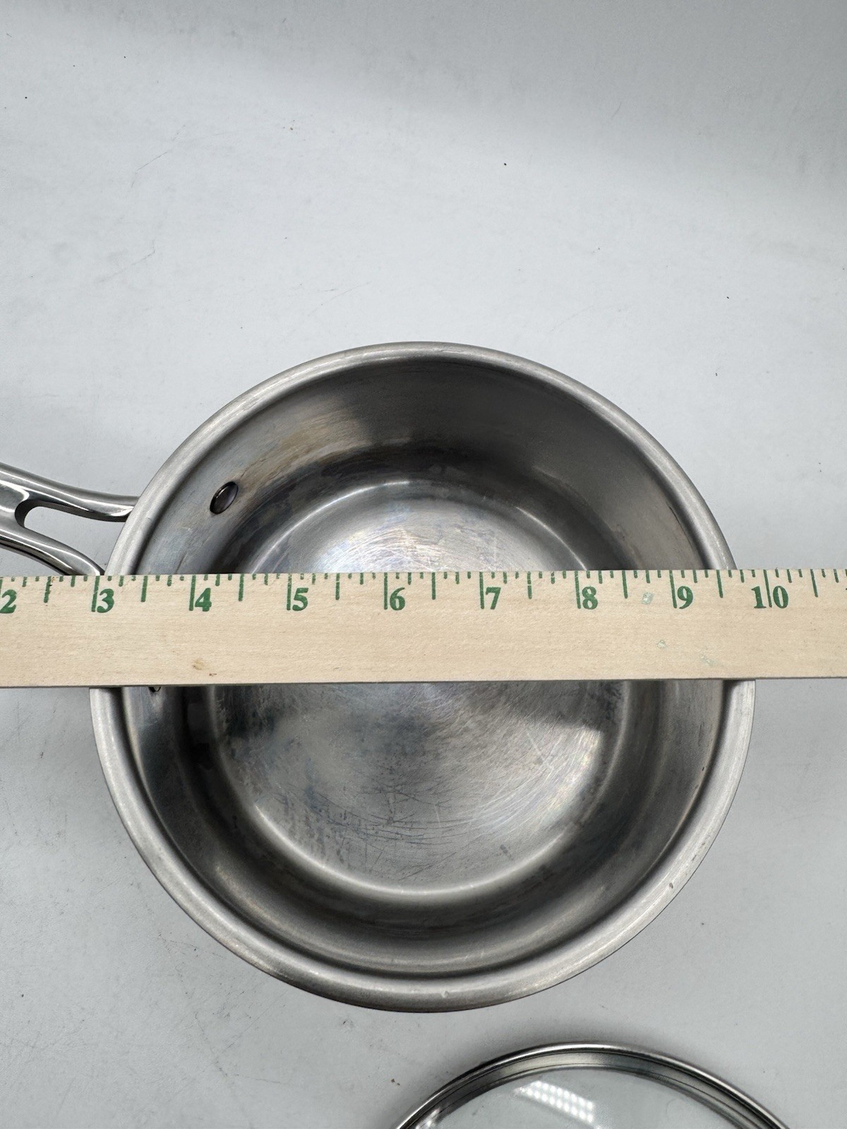 *Emeril Lagasse *1.5 Quart, 1.4 Liter Sauce Pan With Glass Lid *Stainless #2238