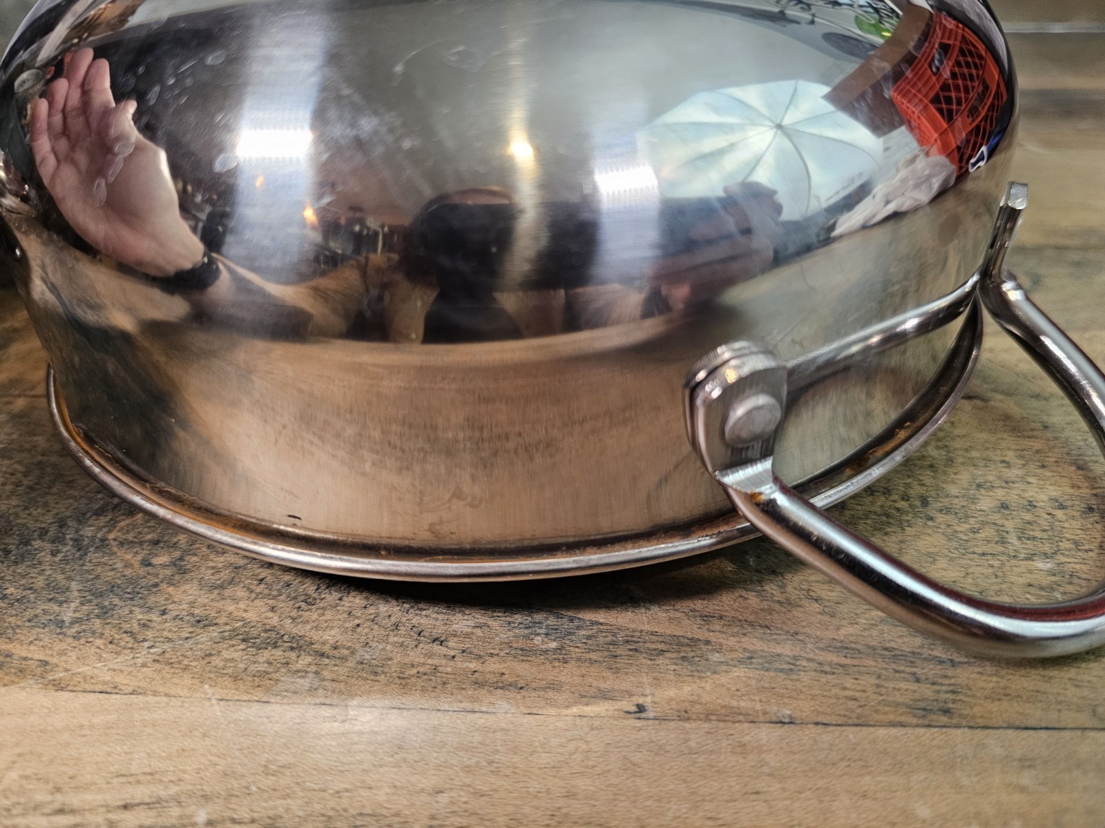 Japanese Deep Frying Pot + Lid – 304 Stainless – NO THERMOMETER