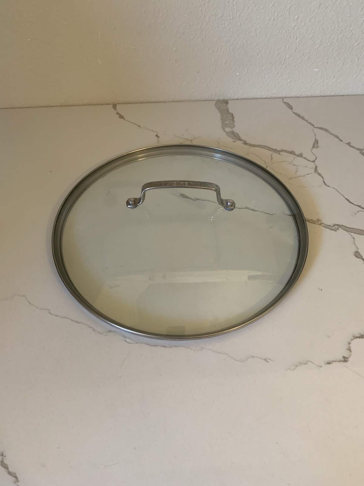 Cuisinart Glass Lid 12“ Inner Stainless Replacement Cover for Pan Pot Cover