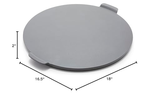 16.5 Inch Ceramic Nonstick Pizza Pan Cast Aluminum Oven Safe Healthy Cooking