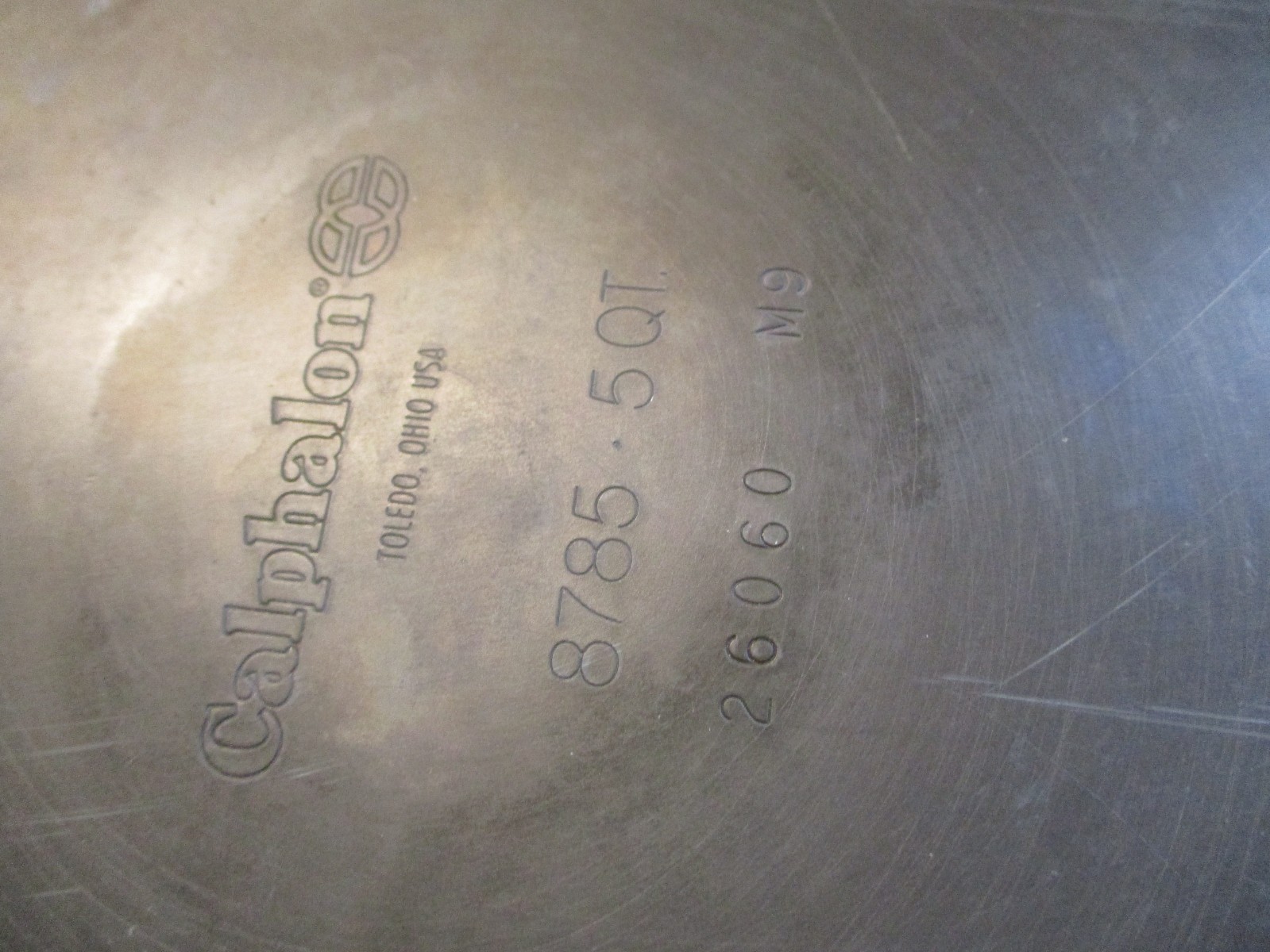 Great Calphalon #8785 5 Quart Stock Pot with Lid Hard Andonized Non Stick