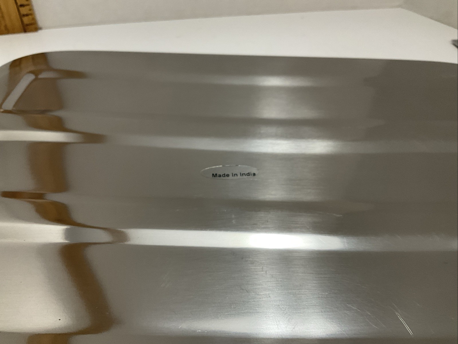 NEW BASIC ESSENTIALS ROASTER PAN & RACK STAINLESS STEEL NIB