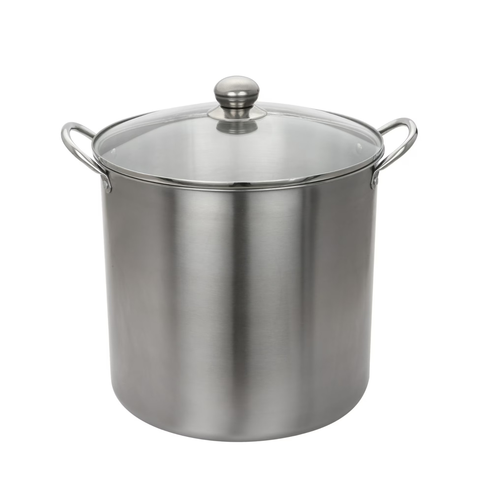 Mainstays 21.5 Quart Stainless Steel Canning Pot with Rack