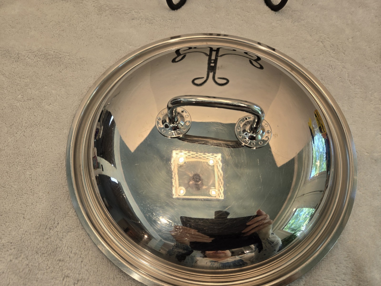 10″ Lid, 9.5 Inner Rim For Pots And Pans, Unbranded