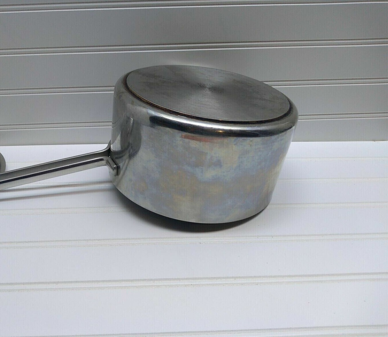 Revere Ware Proline 3 Qt Saucepan Copper Core Stainless Saute Pot Frying Pan Lid