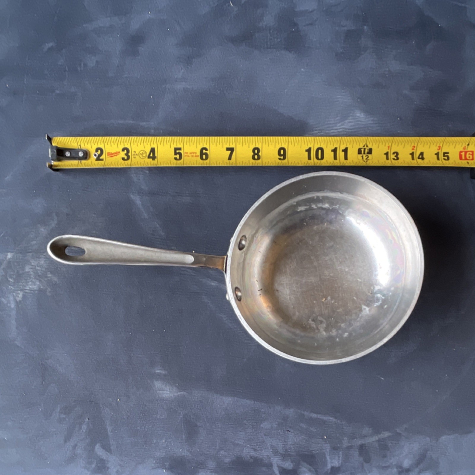 All-Clad LTD Non-Stick Black Aluminum Stainless Steel Saucepan 6in 2in Height