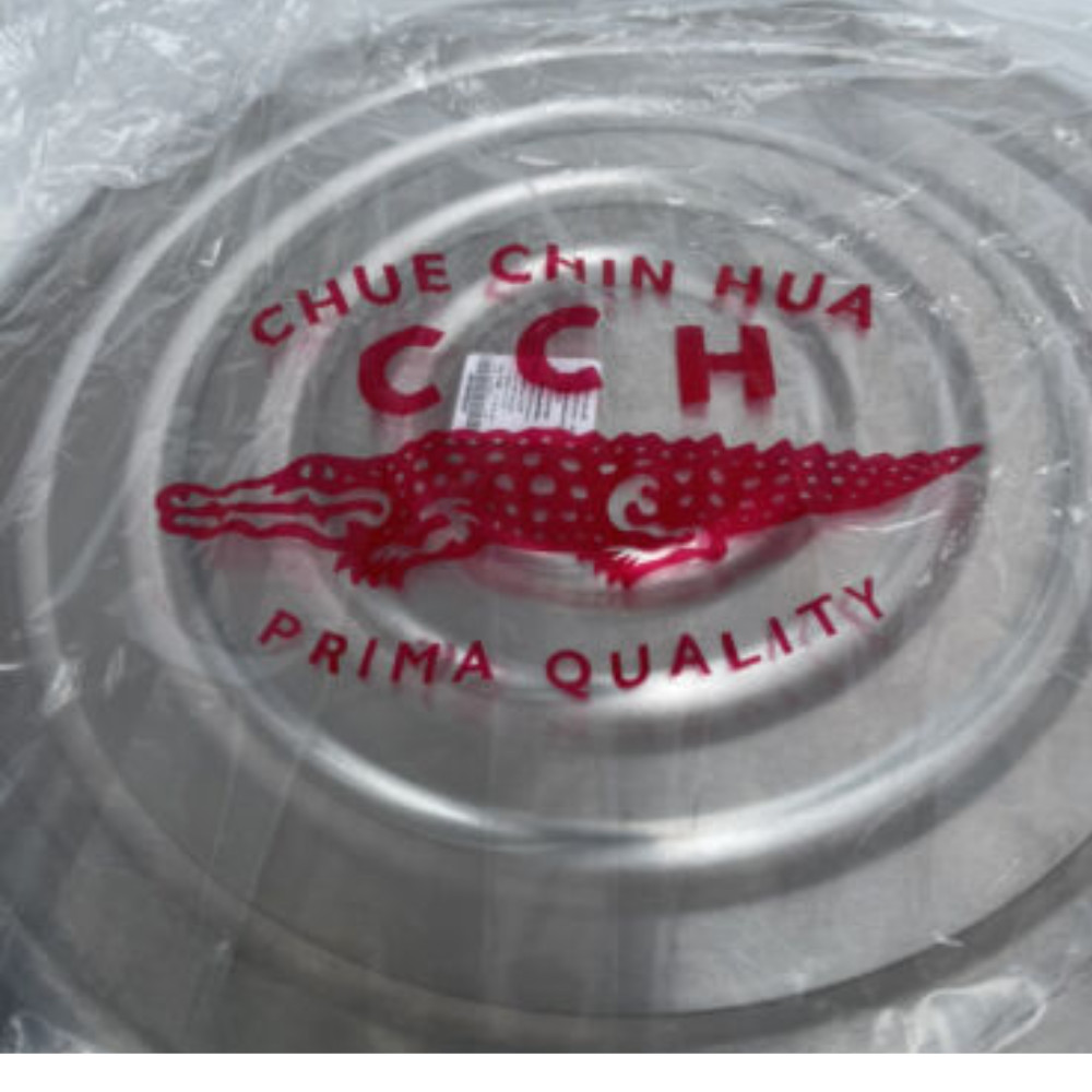 Thai Traditional Aluminum Cookware Crocodile BrandSteamer Pot 3 tier 34 cm