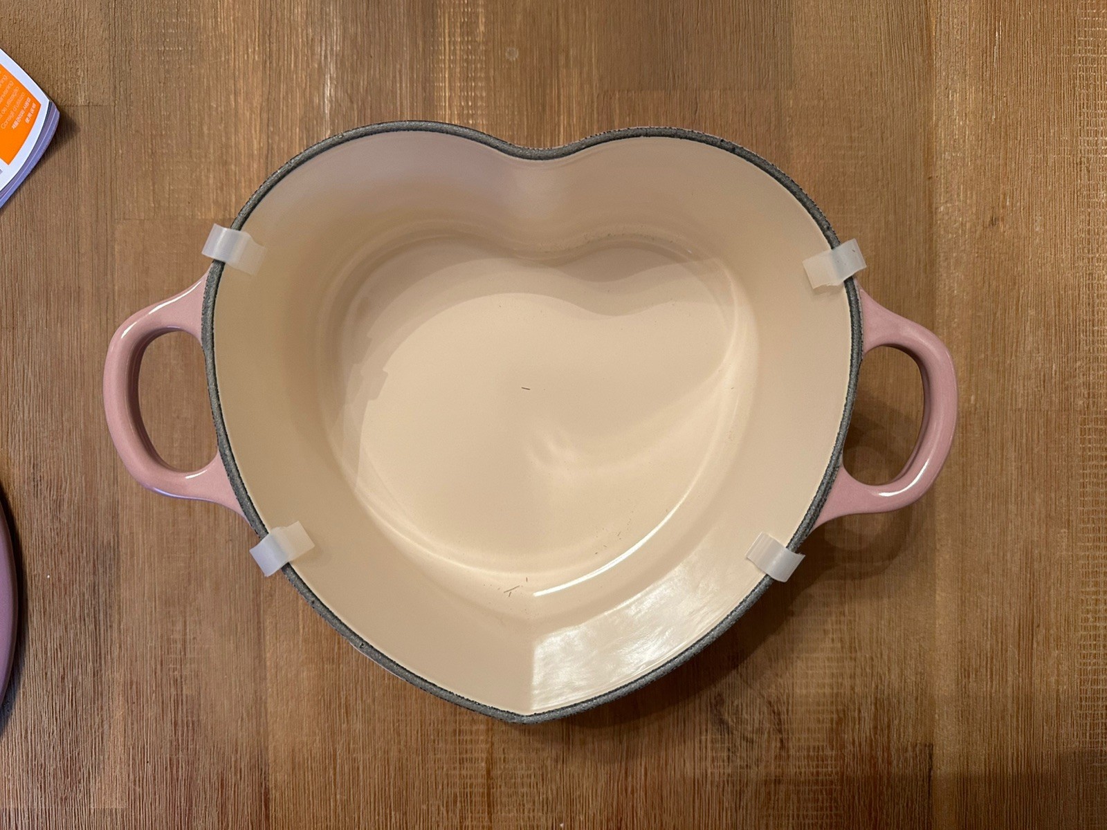NEW Le Creuset Mauve Pink Traditional Heart Cocotte 20cm 2qt 1.9L