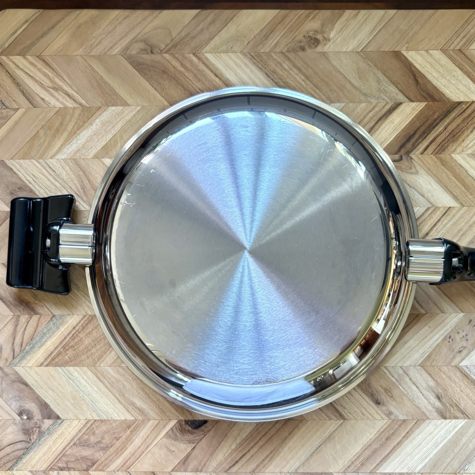 Kitchen Craft 10″ Freedom Skillet 2.3 qt Stainless Steel Made in USA – No Lid