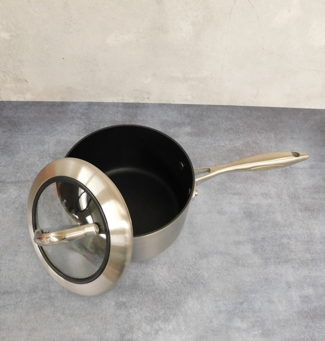 Scanpan CTX Nonstick Induction 2 Quart Covered Saucepan – New