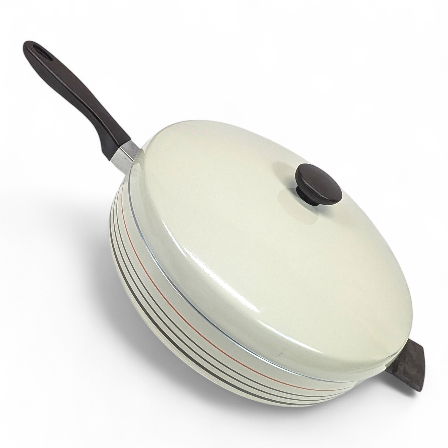 Regal Stanhome 12 In Pan W/Lid Skillet 0232 Aluminum Ware Vintage USA Made