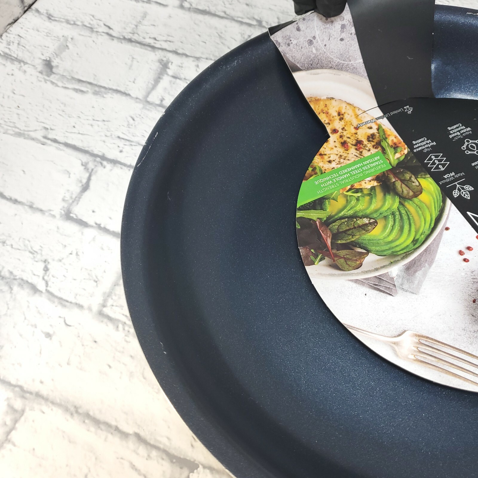 BKLYN Steel Co. Interstellar Flared Sparkle Cookware Aluminum Fry Pan 12″