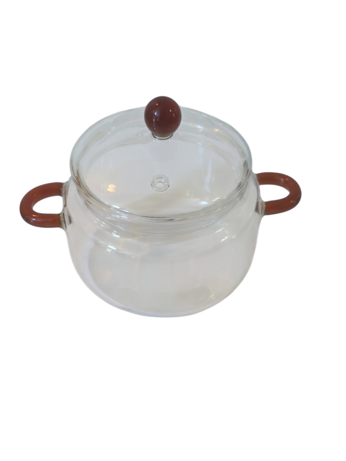 Borosilicate Glass Simmer Pot with Lid