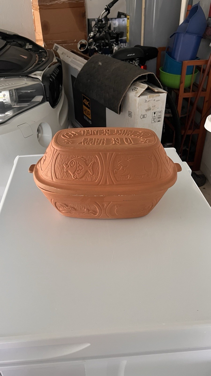 Römertopf Clay Roaster Modern Look | 5.2 Quarts (5 Liters) for up to 6 people