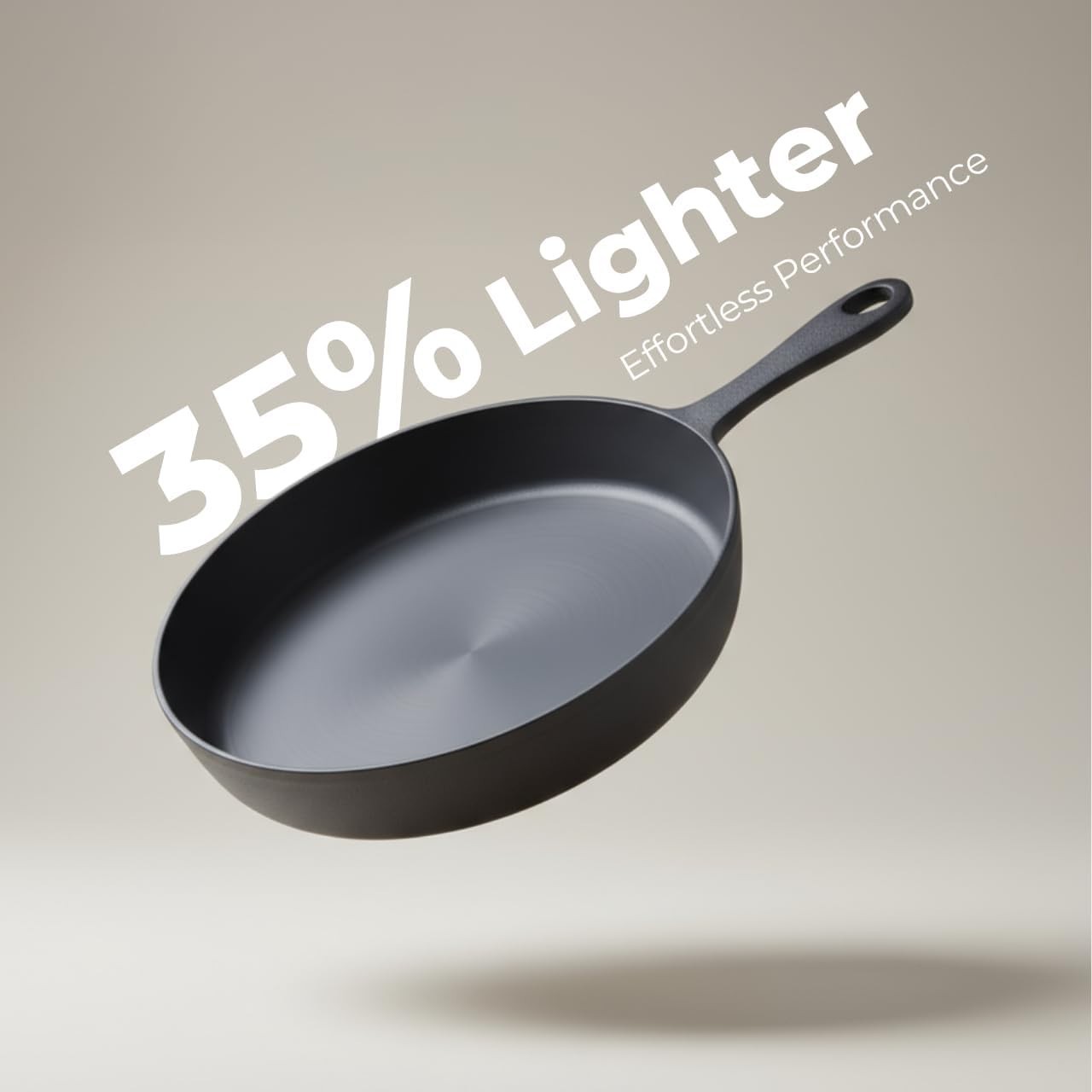 Pre-Seasoned Cast Iron Frying Pan – 10 Inch Non-Stick for All Stovetops