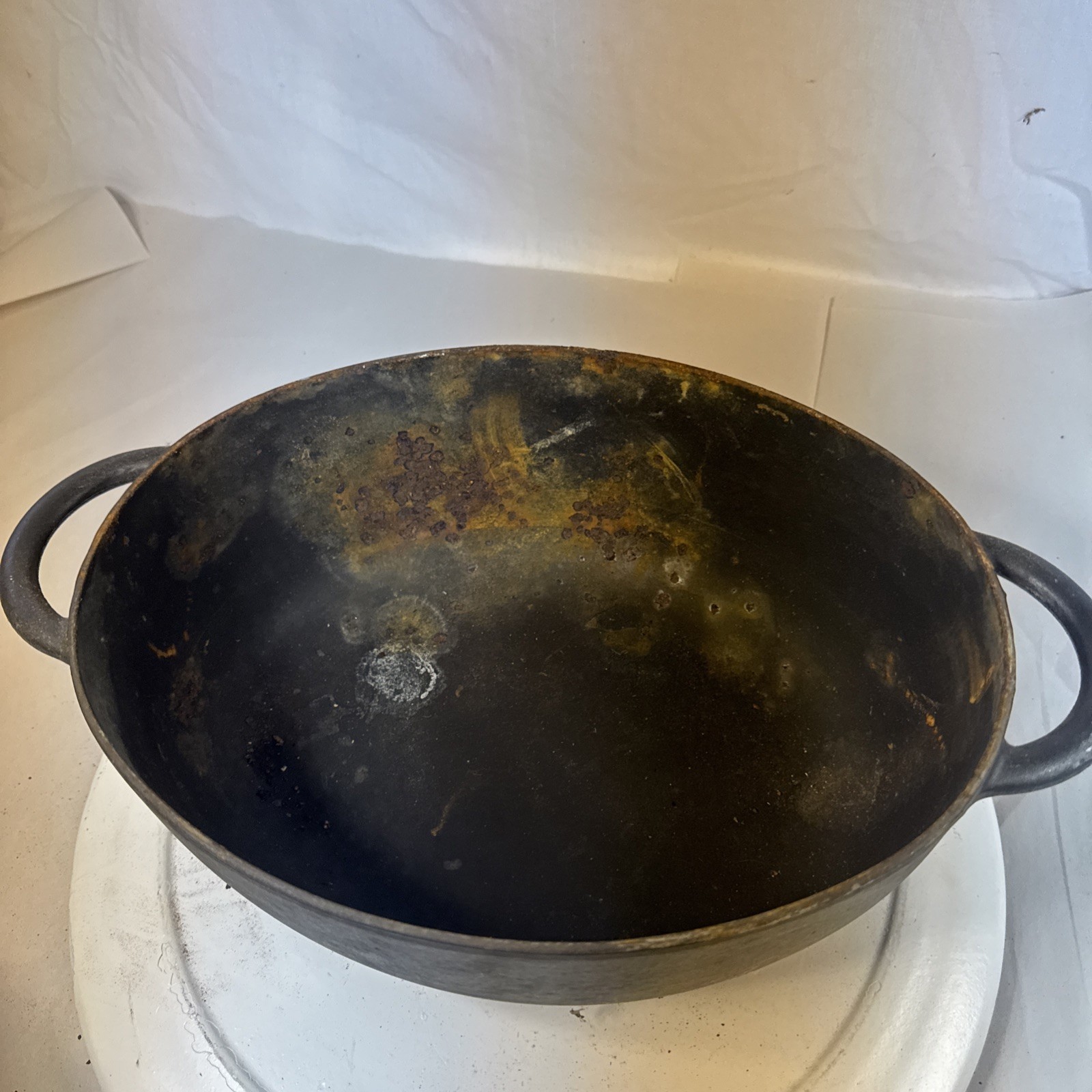 Paul Bocuse Nomar Cast Iron Oval Roaster Dutch Oven #33 Made In France RARE