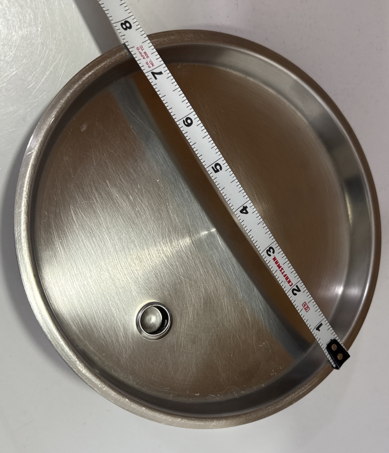 Saladmaster Vapo Lid 7 5/8” Stainless Steel Replacement Lid READ