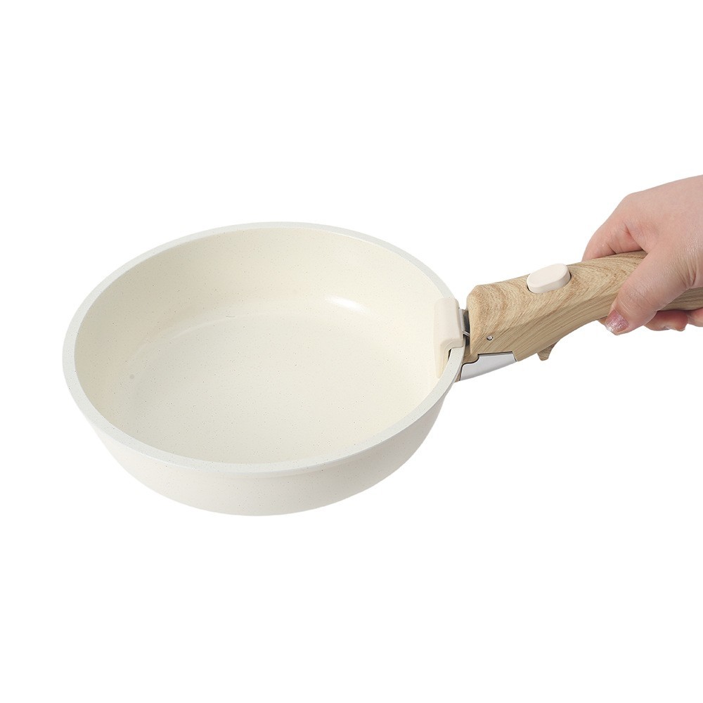 Wood Like Detachable Handle for Cookware 1/2pcs Bakelite Ergonomic Shape